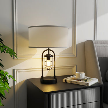 Zula Table Lamp Set With Night Light