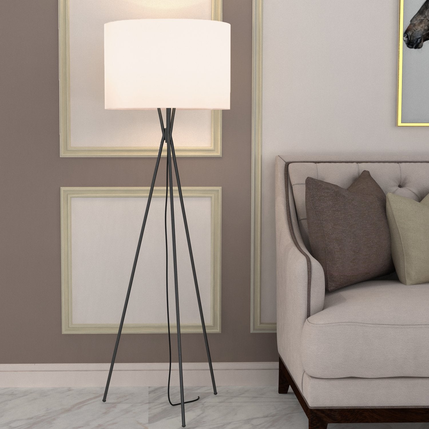 64'' Tripod Floor Lamp