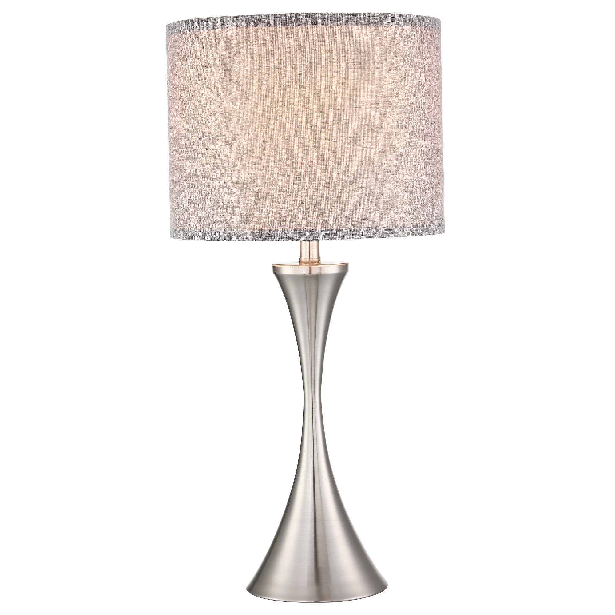 1- Light Table Lamp With Fabric Shade (Set of 2)