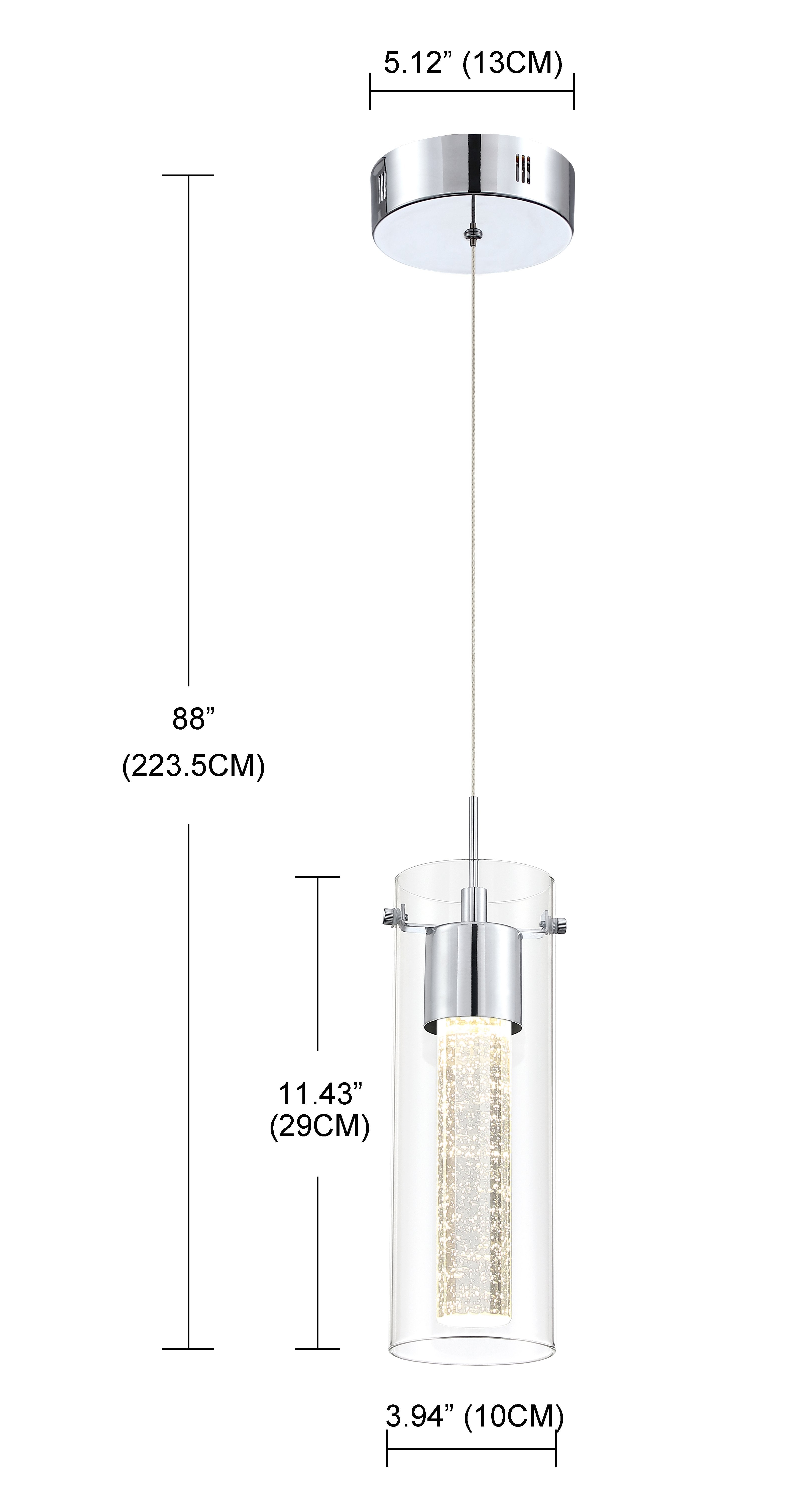 1 - LED Pendant Light