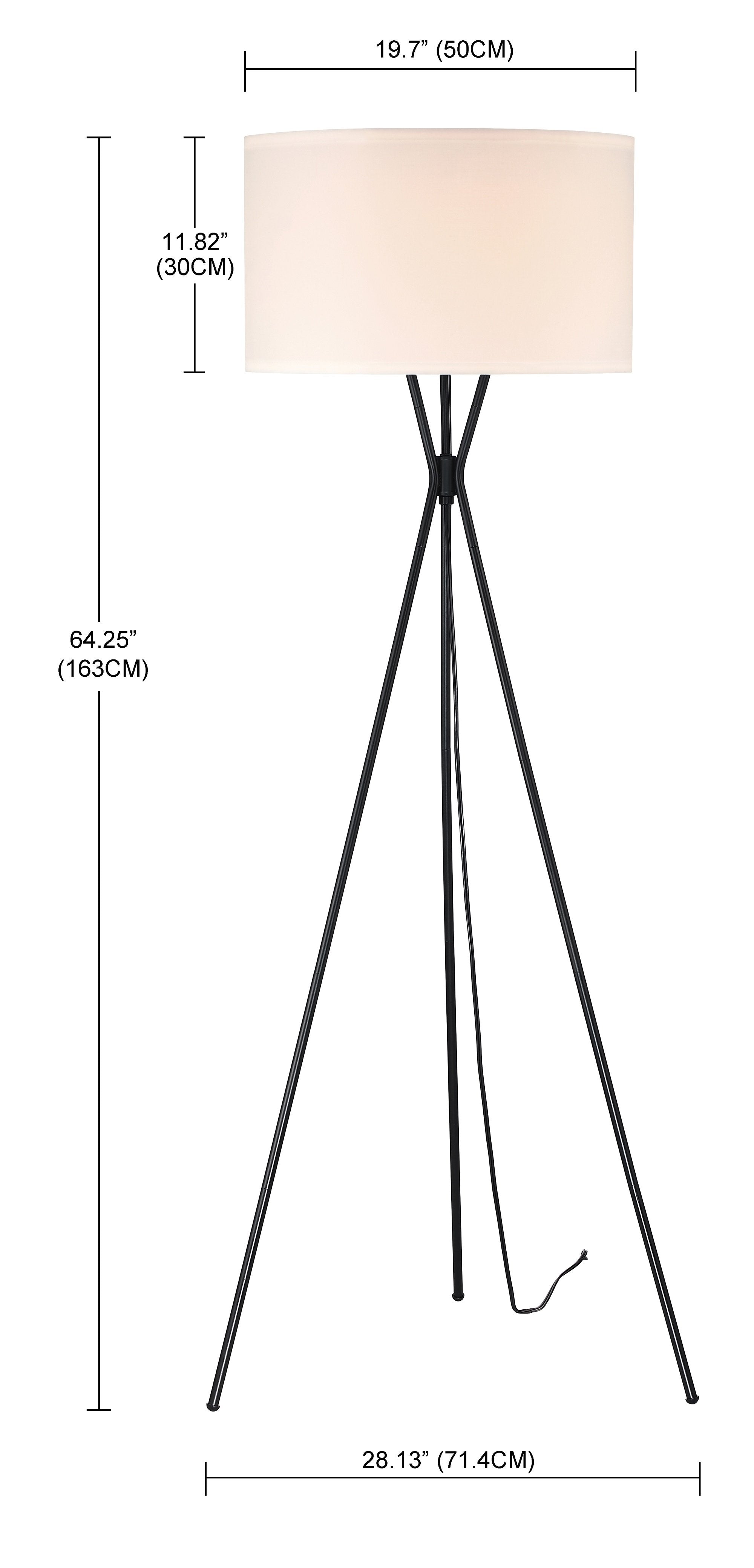 64'' Tripod Floor Lamp